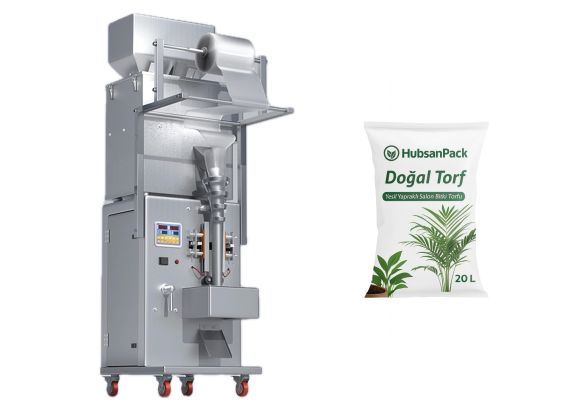Torf Dolum ve Paketleme Makinesi