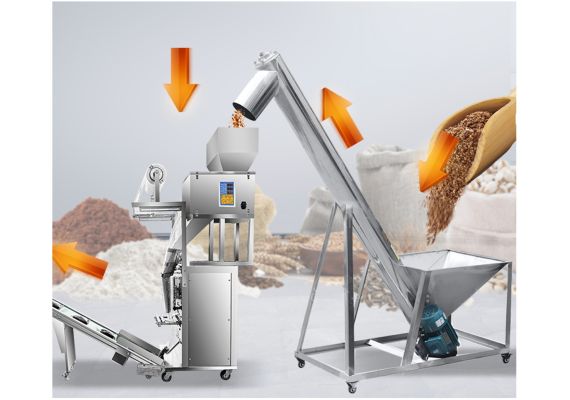 Hubsanpack Helezonlu Besleyici Konveyör