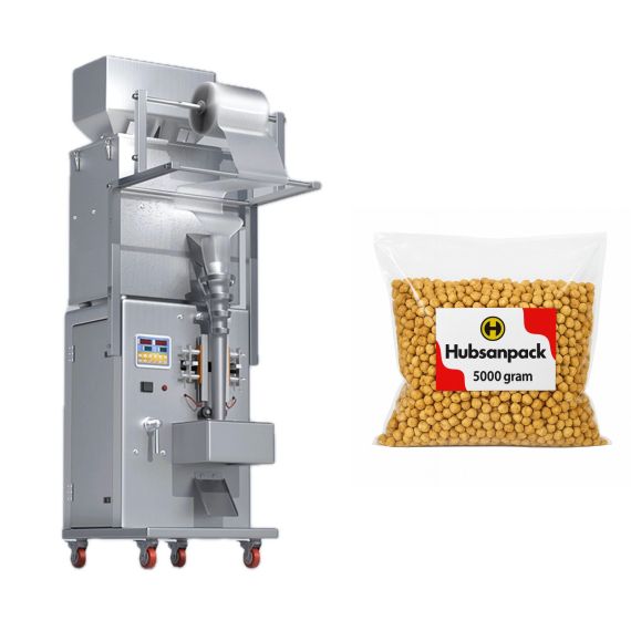 Fındık içi Dolum ve Paketleme Makinesi 5kg'a kadar Paketleme Kapasitesi Özel Üretim