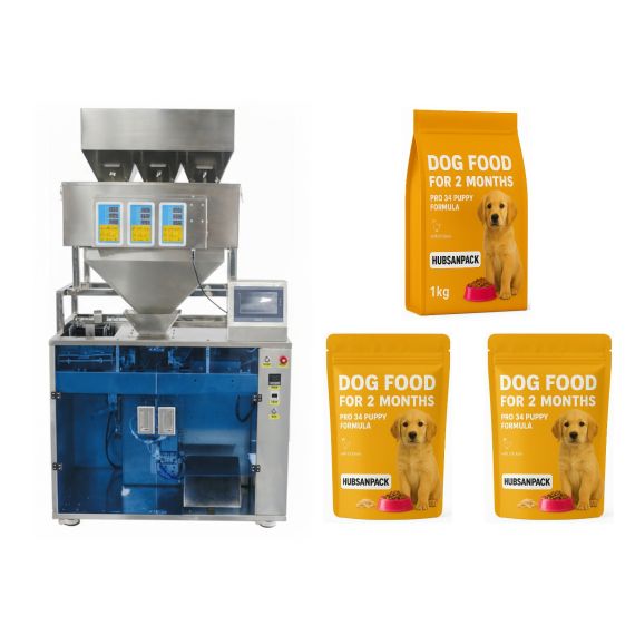 Doypack Köpek Maması Paketleme Makinesi