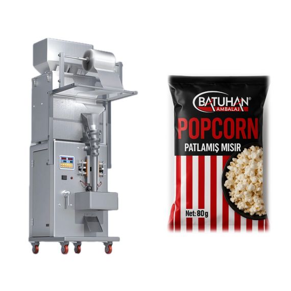 Patlamış Mısır Paketleme Makinesi
